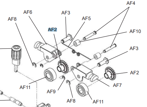 Engrenagem – Alimentador de Arame ESAB-3